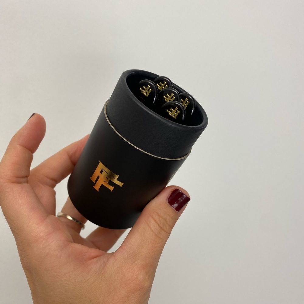 Fiona Franchimon: Elegant No.1 Hairpins Brown and Gold Hair Accessory Set